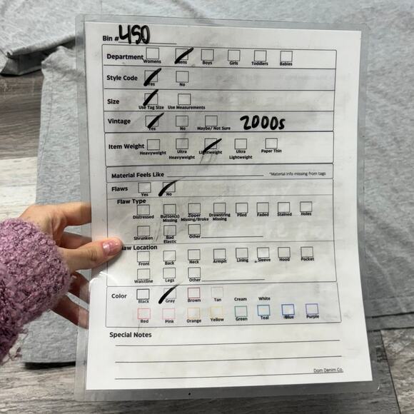 Vintage 90s Polo Ralph Lauren Heather Gray Mens XL Pony Logo Blank T-Shirt - Picture 7 of 7